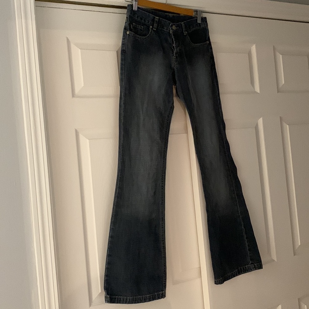 Shasa Collection Denim Flare Leg Jeans
